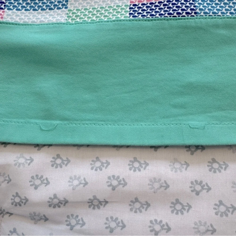 Vineyard Vines Girls/Womens Colorblock Whale Mini Dress